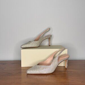 Inez Mia Slingback Pointed-Toe Heels